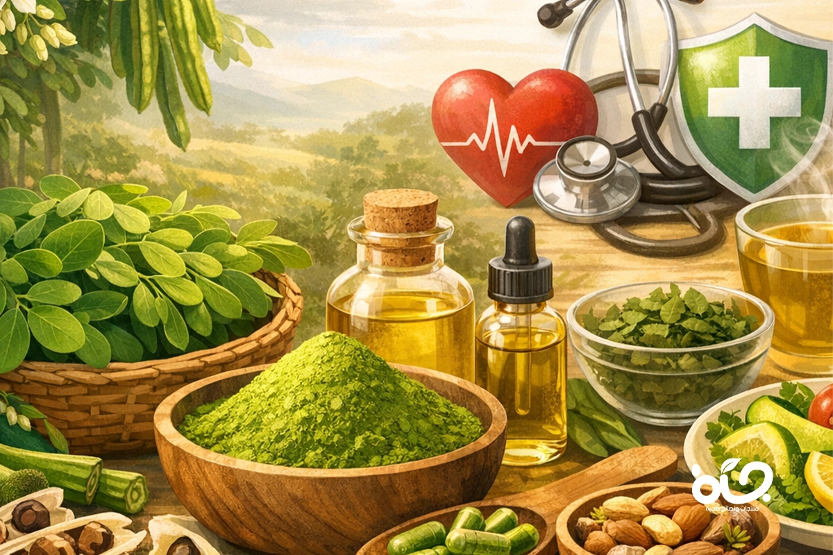 فوائد المورينجا الطبيعية المذهلة للصحة والطاقة والمناعة