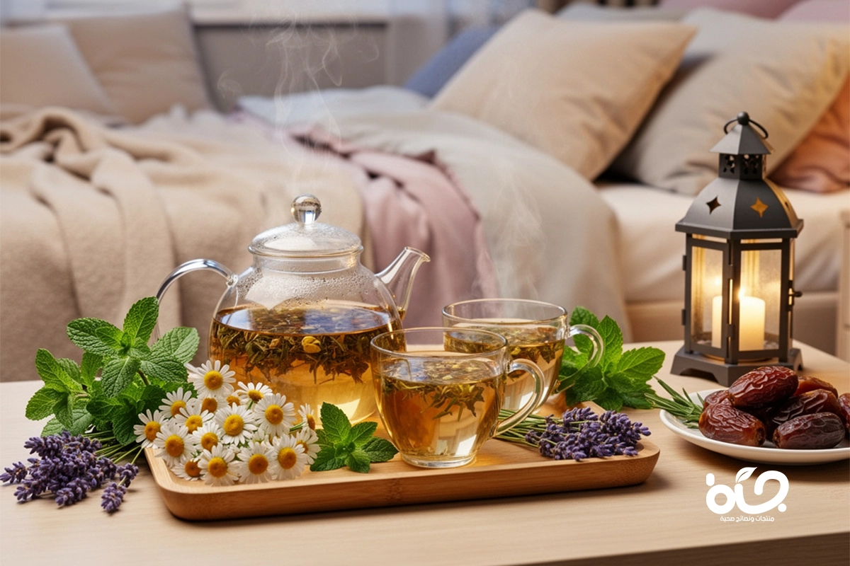 أفضل 10 أعشاب طبيعية لنوم هادئ بعد السحور في رمضان