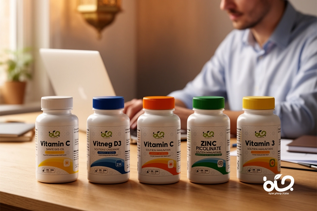 أقوى 5 فيتامينات لزيادة التركيز والنشاط في رمضان للعمل بكفاءة