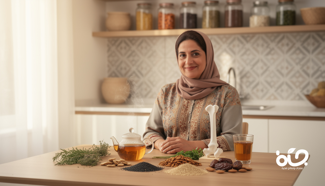 كيفية تقوية العظام بالأعشاب المغربية بعد سن الأربعين