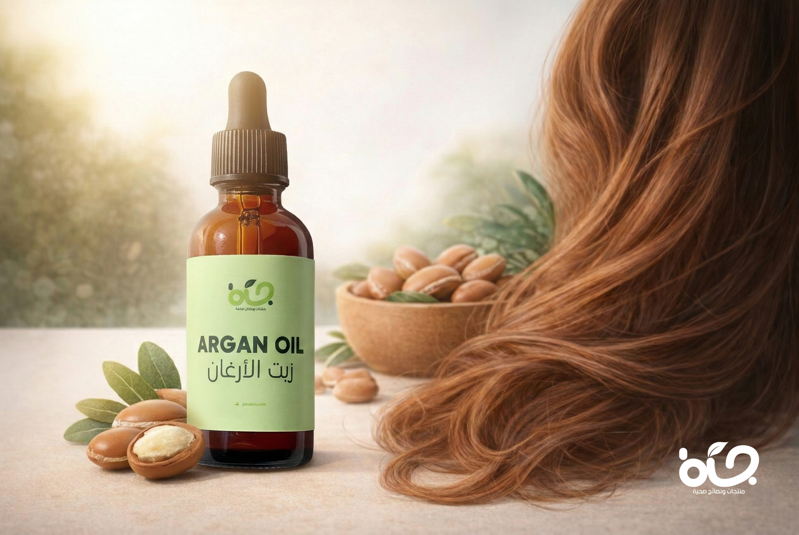 فوائد زيت الأرغان المغربي لصحة الشعر وتكثيفه بطرق طبيعية