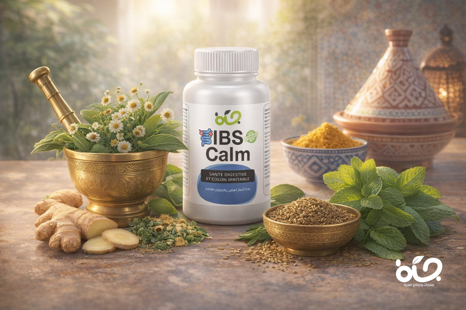 علاج القولون العصبي بالأعشاب المغربية: حلول طبيعية وفعّالة