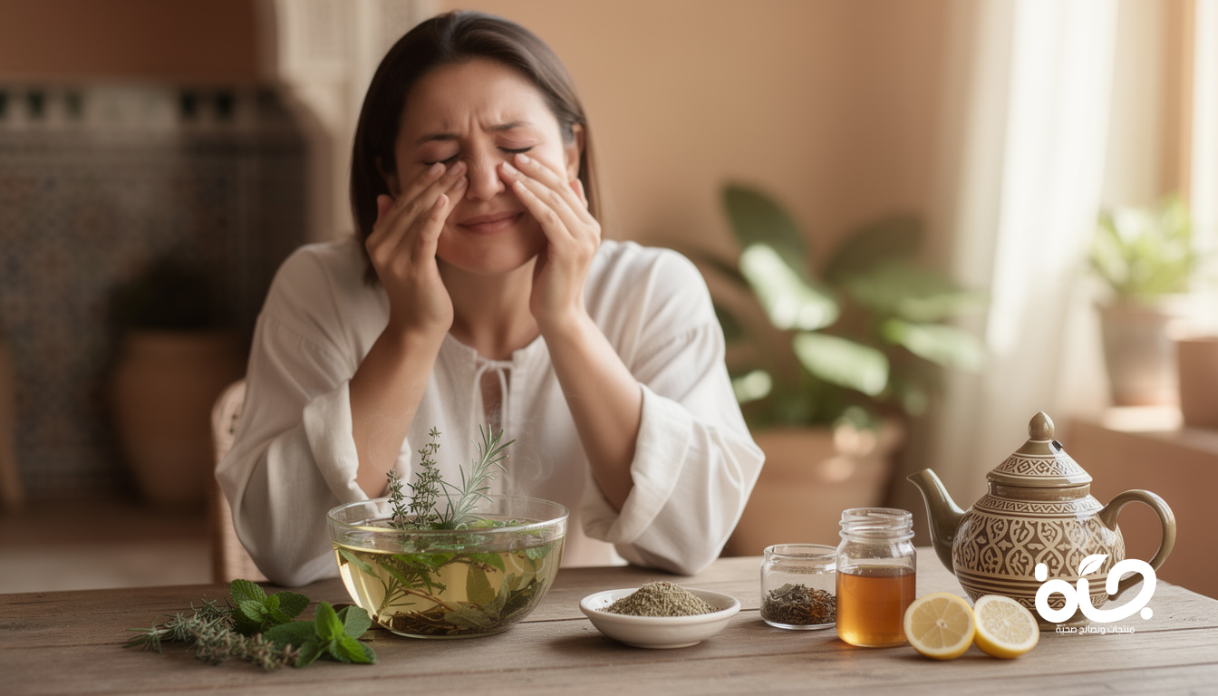 علاج التهاب الجيوب الأنفية بالأعشاب المغربية: وصفات طبيعية فعّالة