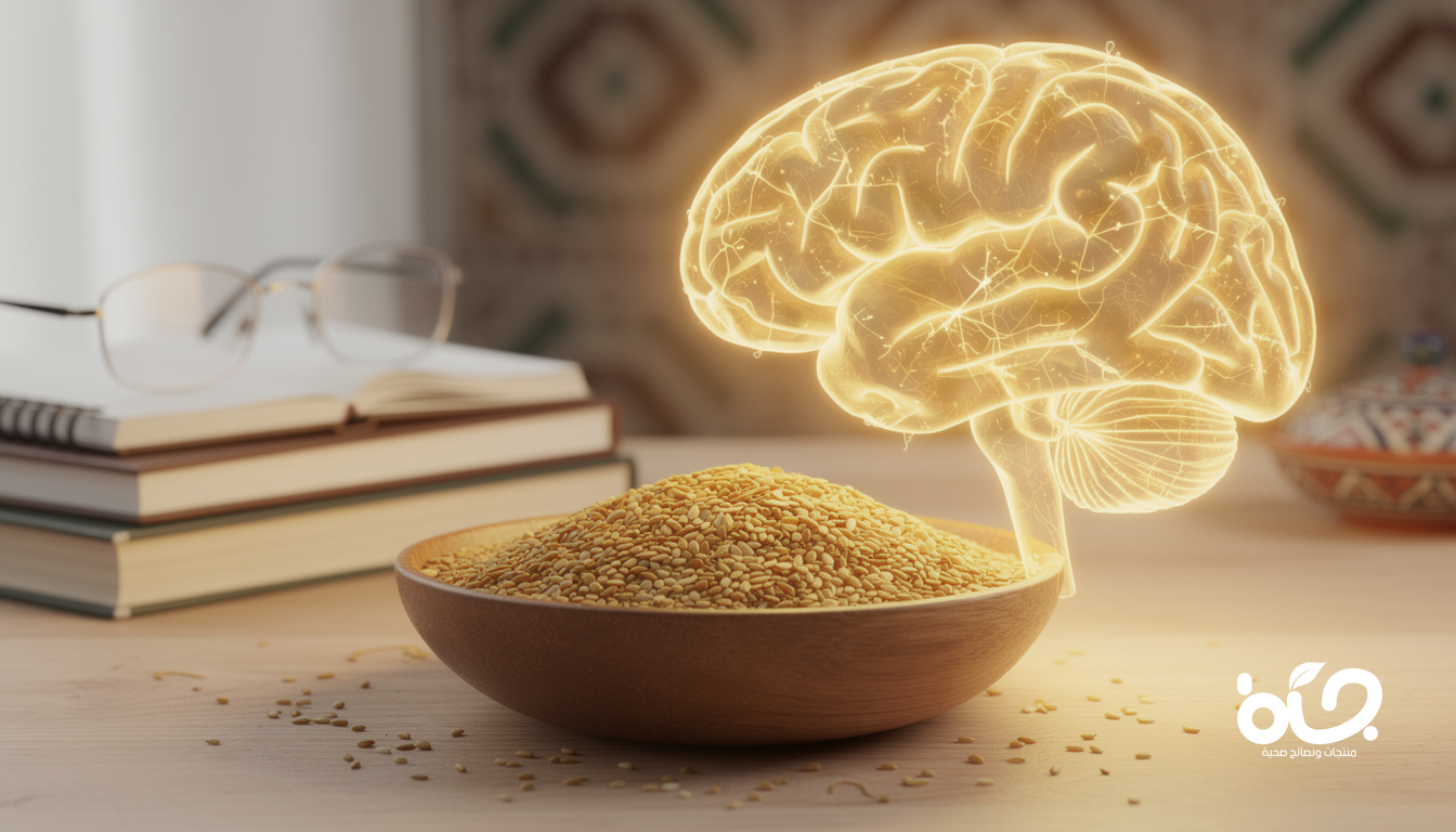 فوائد السمسم المغربي لصحة الدماغ والذاكرة وتعزيز التركيز