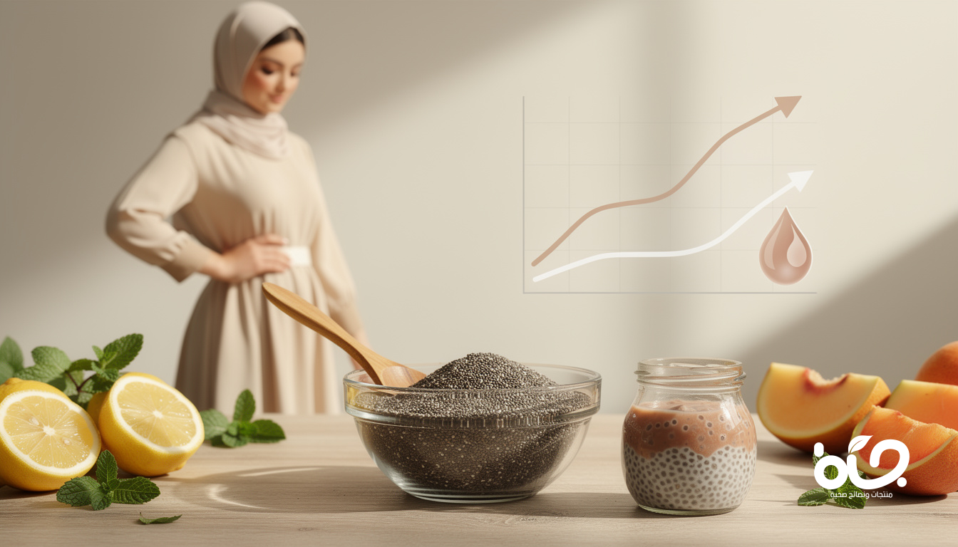 فوائد بذور الشيا المغربية لتنظيم السكر وخسارة الوزن بأمان للنساء