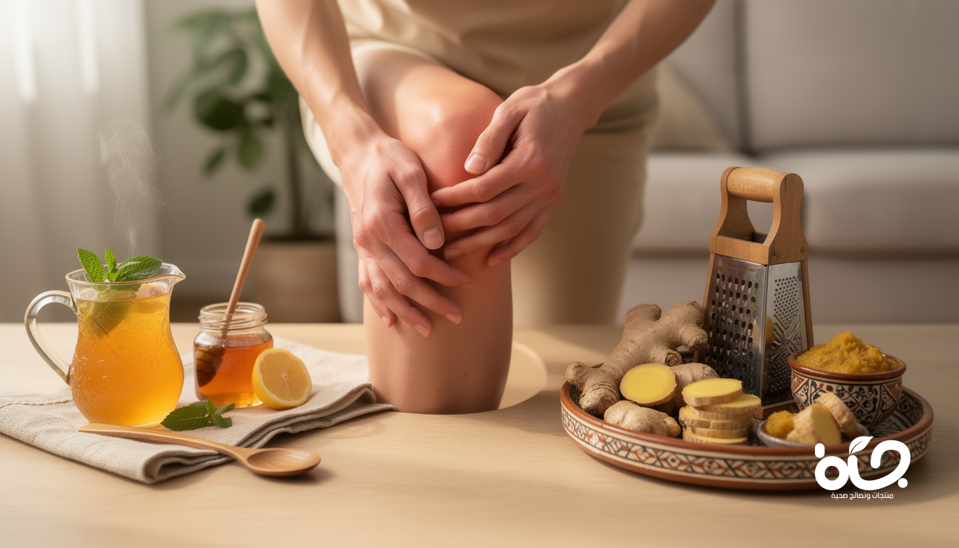 علاج التهاب المفاصل بالزنجبيل المغربي: وصفات طبيعية سريعة المفعول