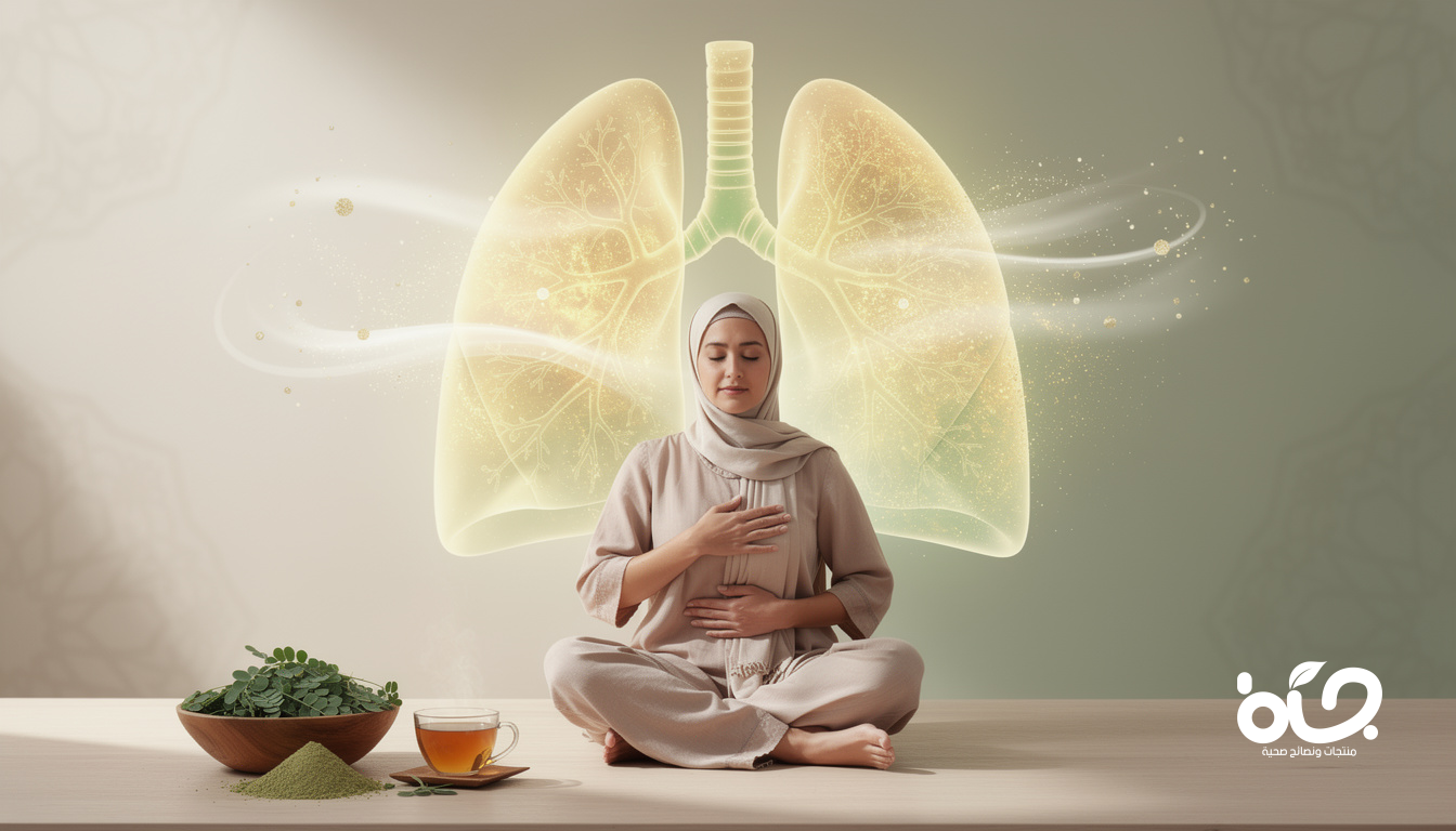 فوائد المورينجا المغربية لتنظيف الرئتين وتقوية المناعة ضد الأمراض الموسمية