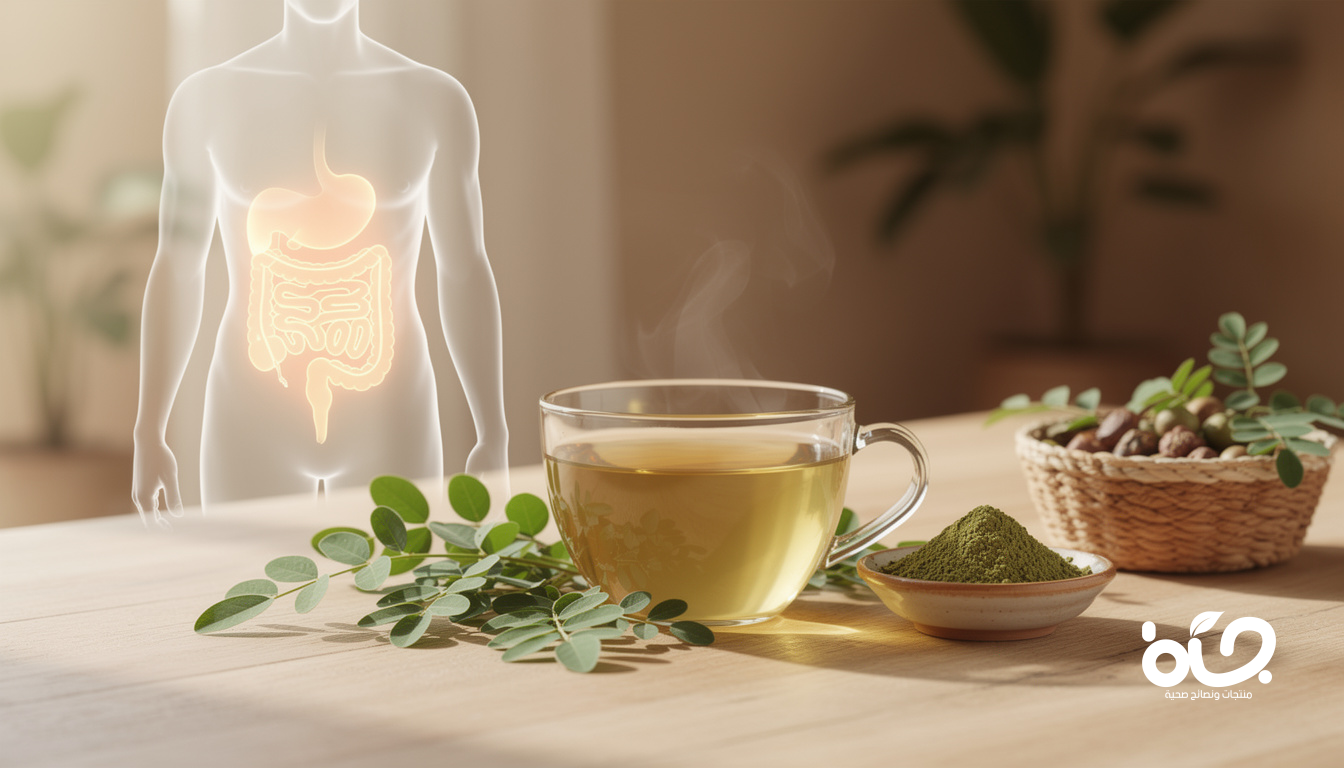 فوائد المورينجا المغربية لصحة الجهاز الهضمي وتحسين الهضم طبيعياً