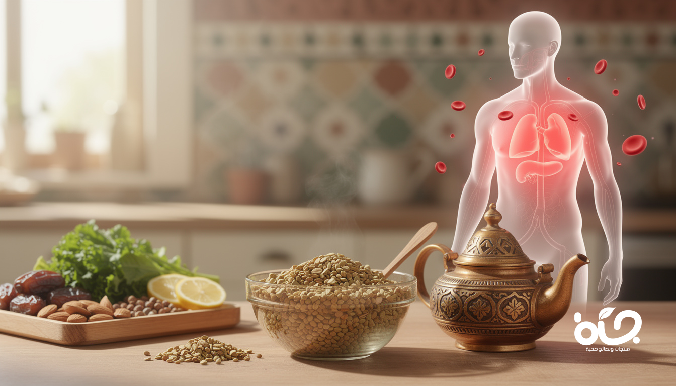 كيفية علاج الأنيميا بالحلبة المغربية: طرق طبيعية فعّالة وسريعة