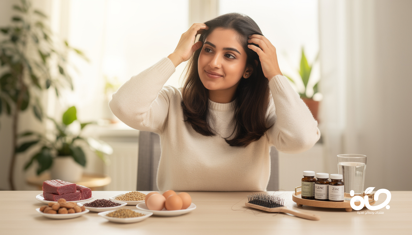 نقص الزنك وتساقط الشعر: كيف تعيد الحيوية لشعرك في 3 خطوات