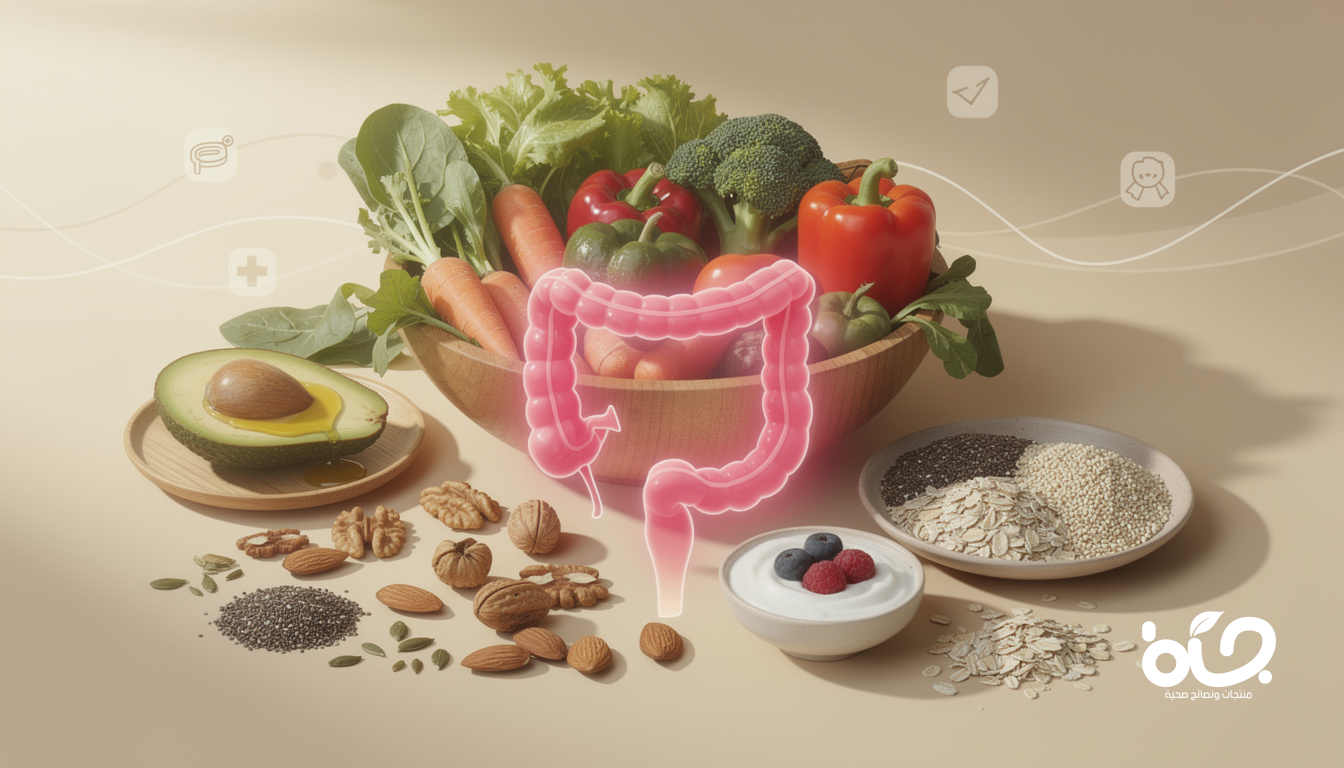 أفضل 5 أطعمة لصحة القولون.. من أبرزها الدهون الصحية!