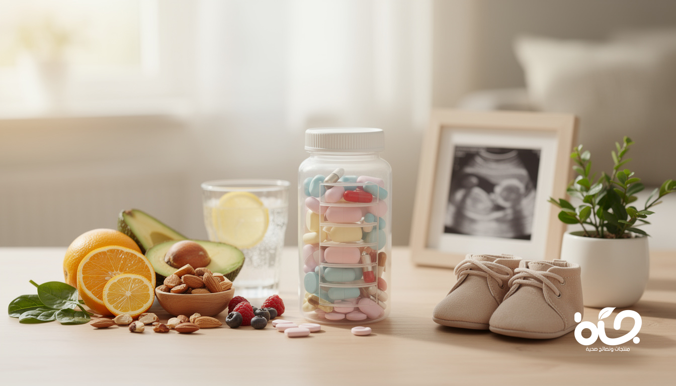 الفيتامينات السحرية لزيادة فرص الحمل بطريقة طبيعية