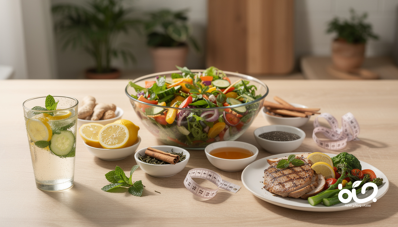 5 وصفات طبيعية سحرية تذيب الدهون في أسبوع بدون رجيم