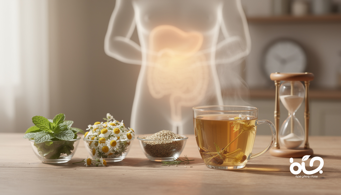 وصفة سحرية لعلاج الحموضة في 5 دقائق باستخدام 3 أعشاب فقط