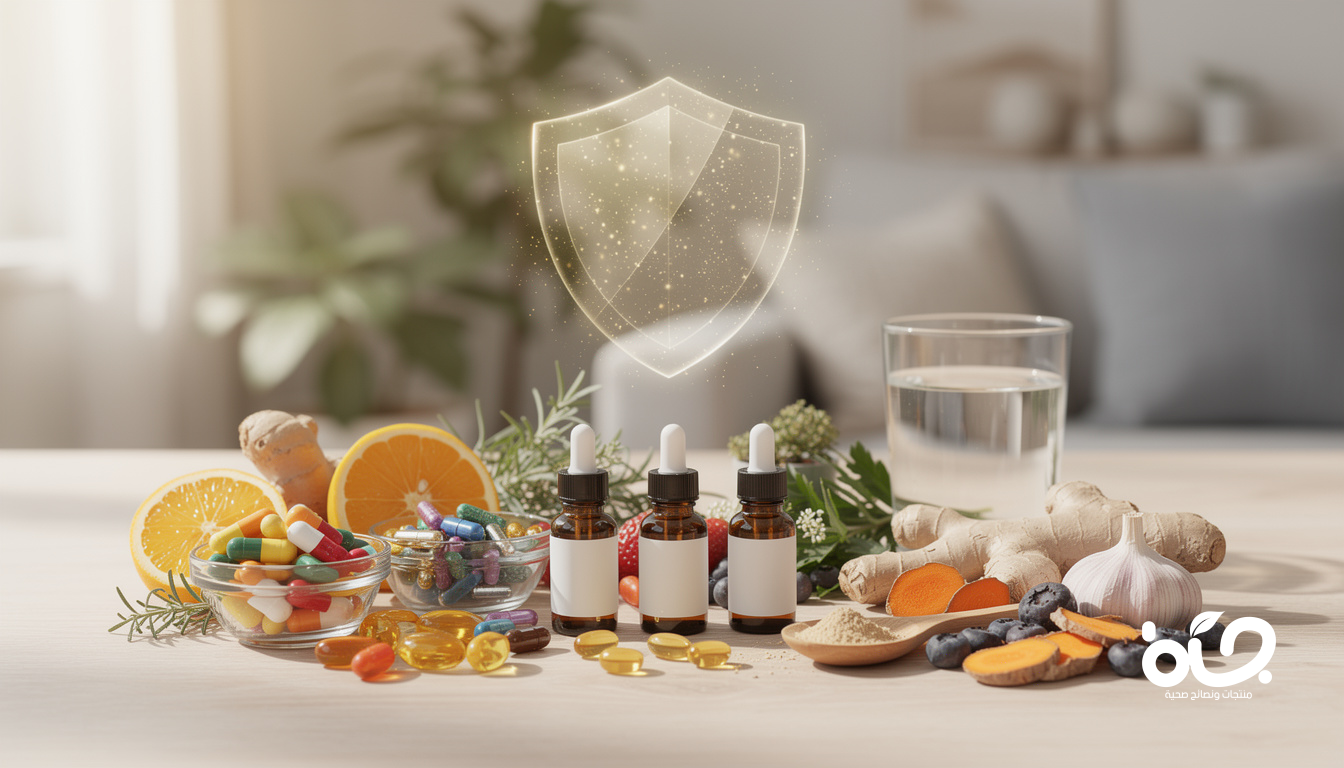أفضل 10 مكملات طبيعية لتقوية المناعة وتجنب الأمراض