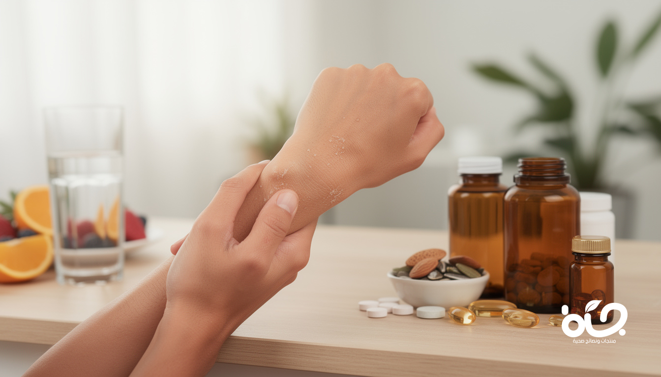 هل تعاني جفاف وحكة الجلد؟ 9 مكملات غذائية قد تساعدك