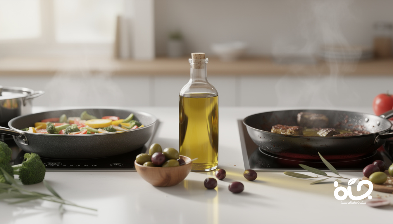 الطهي بزيت الزيتون.. مضر أم مفيد؟