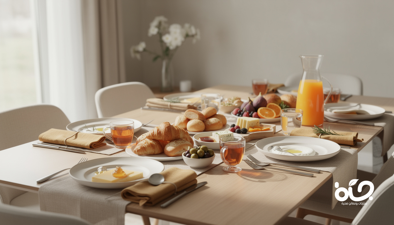 إفطار صباحي: لمسات جمالية تعكس ذوقكم وتزيّن سفرتكم!