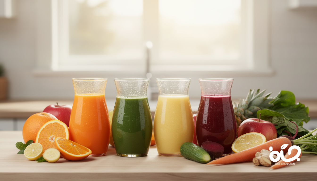 أنواع عصائر صحية اشربوها صباحًا على الريق ولاحظوا الفرق!