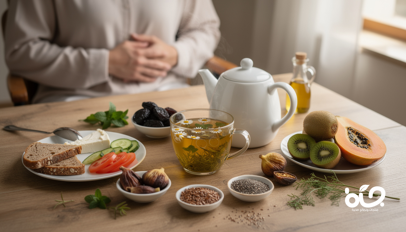 علاج الإمساك بالأعشاب: حلول طبيعية ولطيفة بعد الإفطار