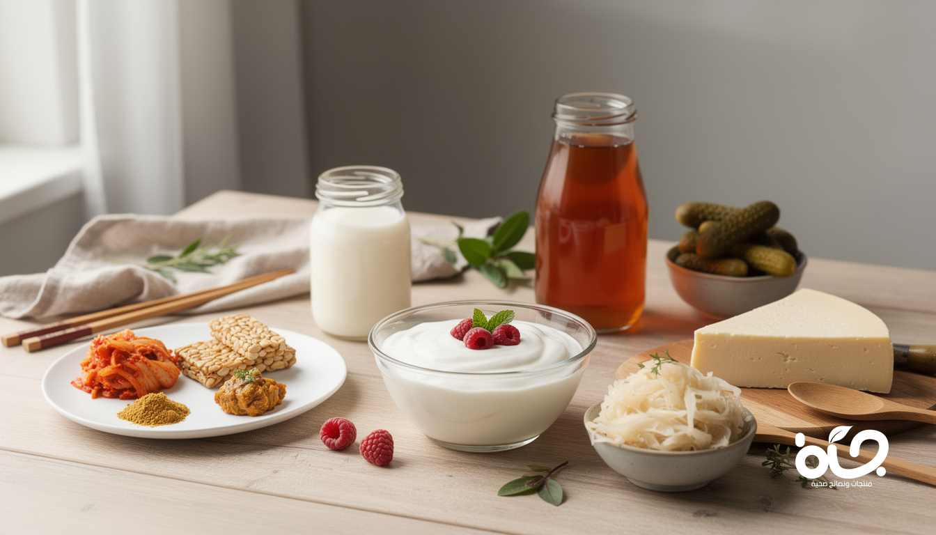 9 أطعمة يمكن تناولها بدلاً من مكملات البروبيوتيك