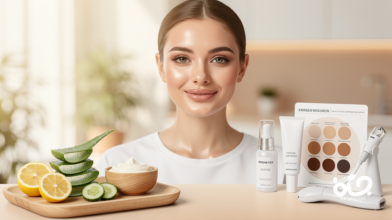 تفتيح البشرة: الدليل الشامل لأفضل الطرق الطبيعية والطبية لتفتيح الجلد