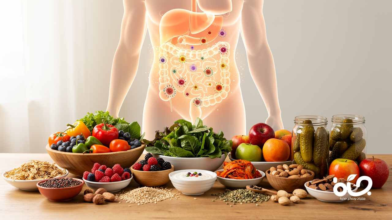 بكتيريا الأمعاء..أطعمة للحفاظ على صحة الجهاز الهضمي