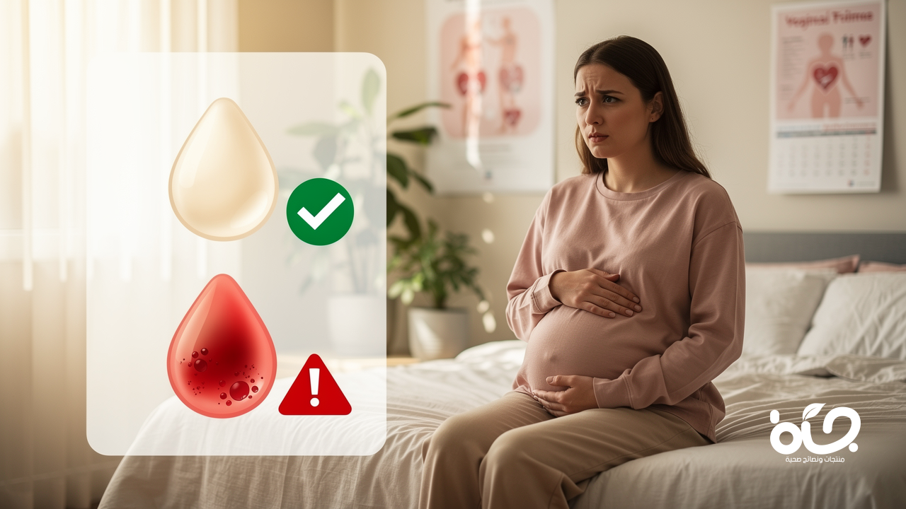 كيف أفرق بين إفرازات الحمل الطبيعية والالتهابات ومتى يصبح القلق ضروريًا؟