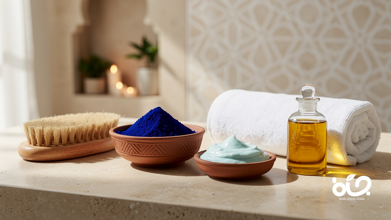 ما هي النيلة المغربية وكيف تستخدم في العناية بالجسم