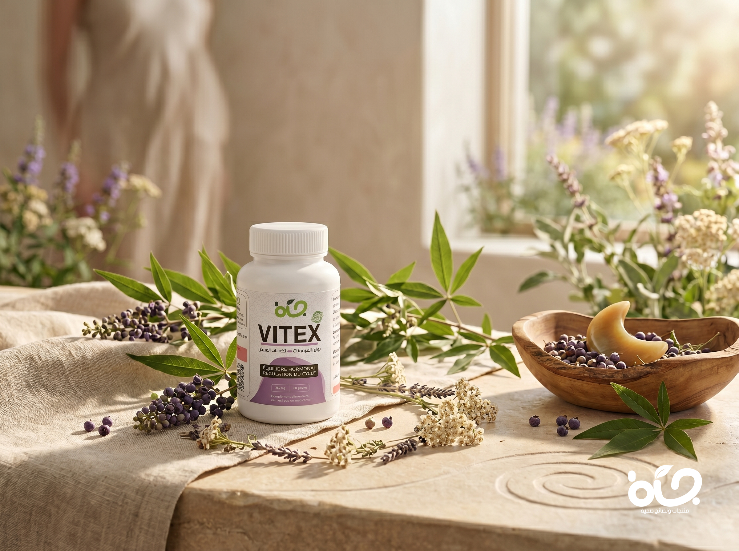 Vitex (Gattilier) 400 mg : Bienfaits pour l’équilibre hormonal, le cycle menstruel et la fertilité