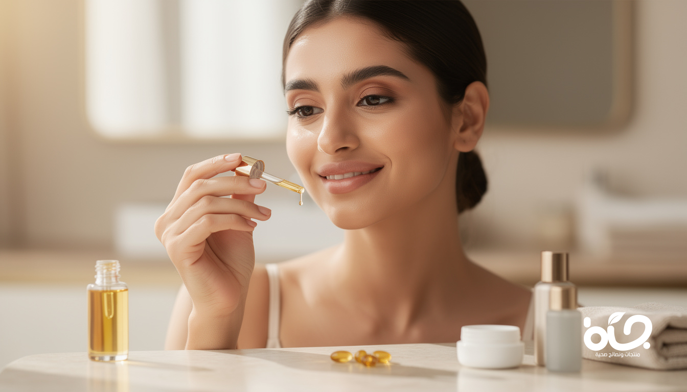 طريقة استخدام زيت فيتامين هـ للوجه