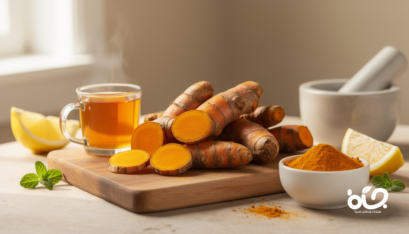الكركم الطازج: كنز طبيعي غني بالفوائد الصحية التي لا يعرفها الكثيرون