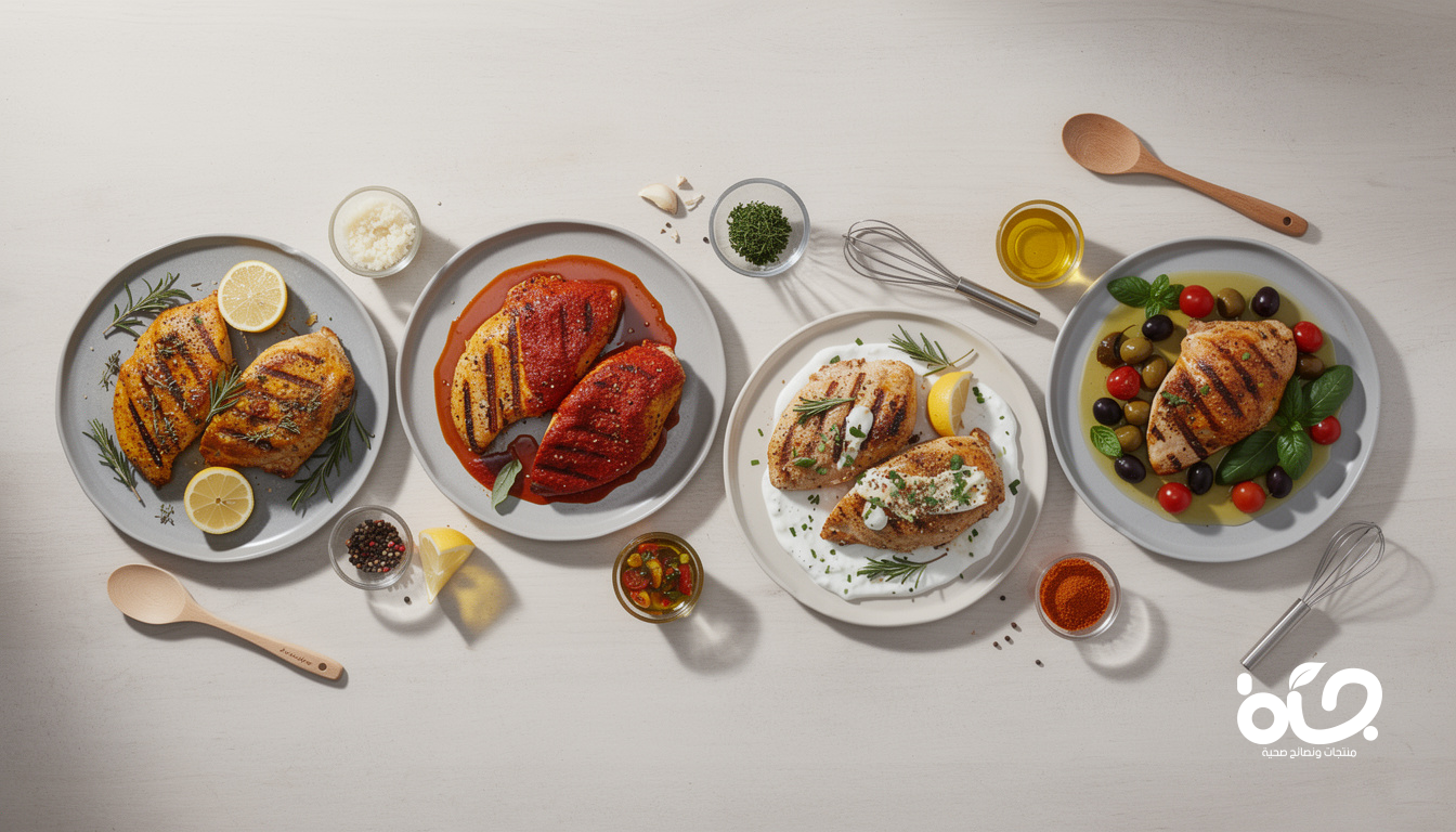 تتبيلات صدور الدجاج: سر الطعم اللذيذ بنكهات مختلفة!