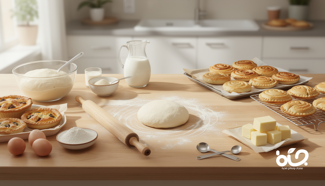 كيف أسوي عجينة المعجنات والفطائر على أنواعها؟ إليكم الطريقة على أصولها