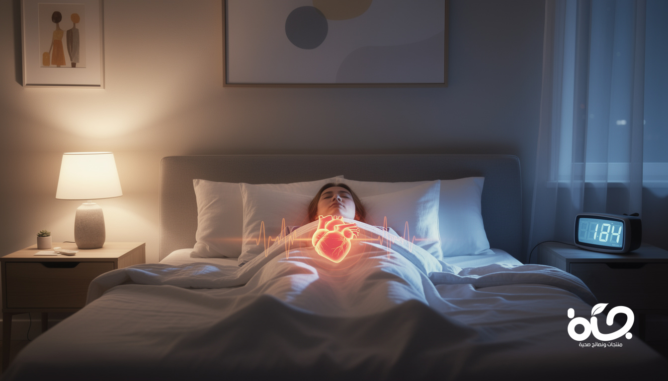 دراسة تحذر: النوم تحت الأنوار قد يسبب أمراض القلب