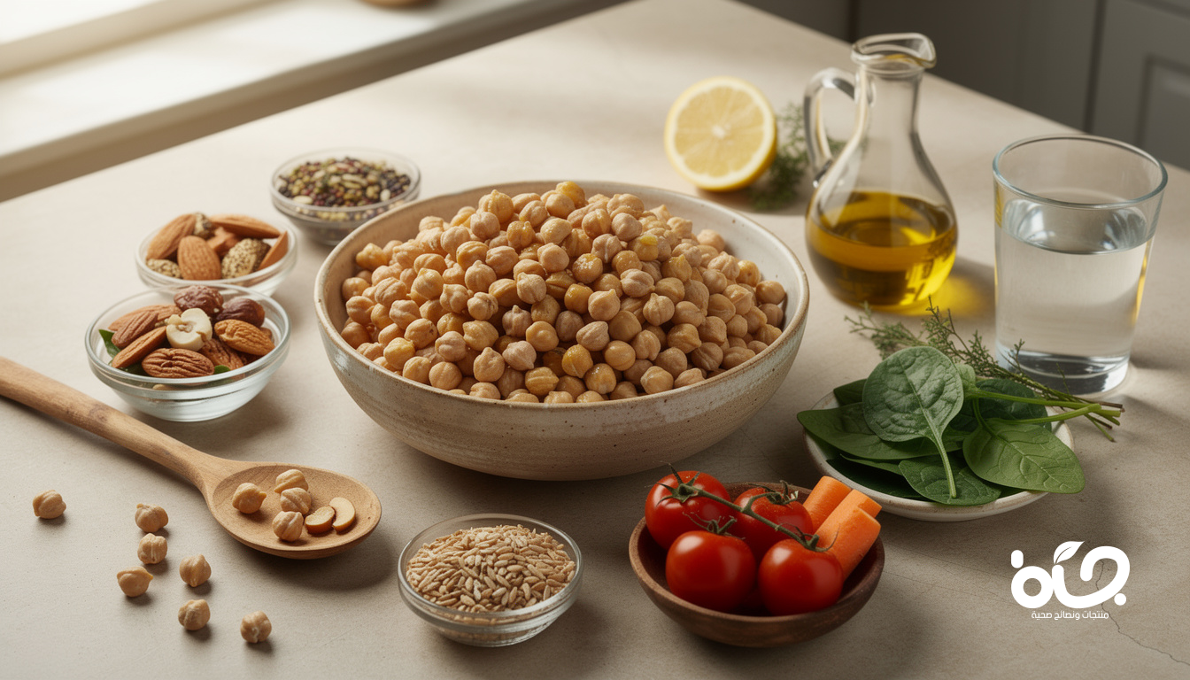 هل الحمص بروتين... ما هي العناصر الغذائية التي يحتويها؟