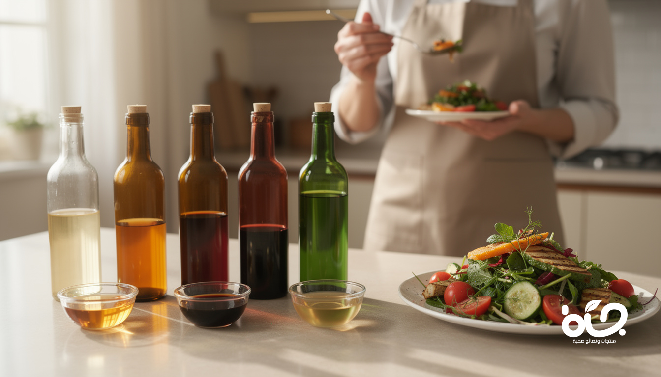 الخل ليس نوعًا واحدًا… كيف تغيّر الحموضة طعم الطبق؟