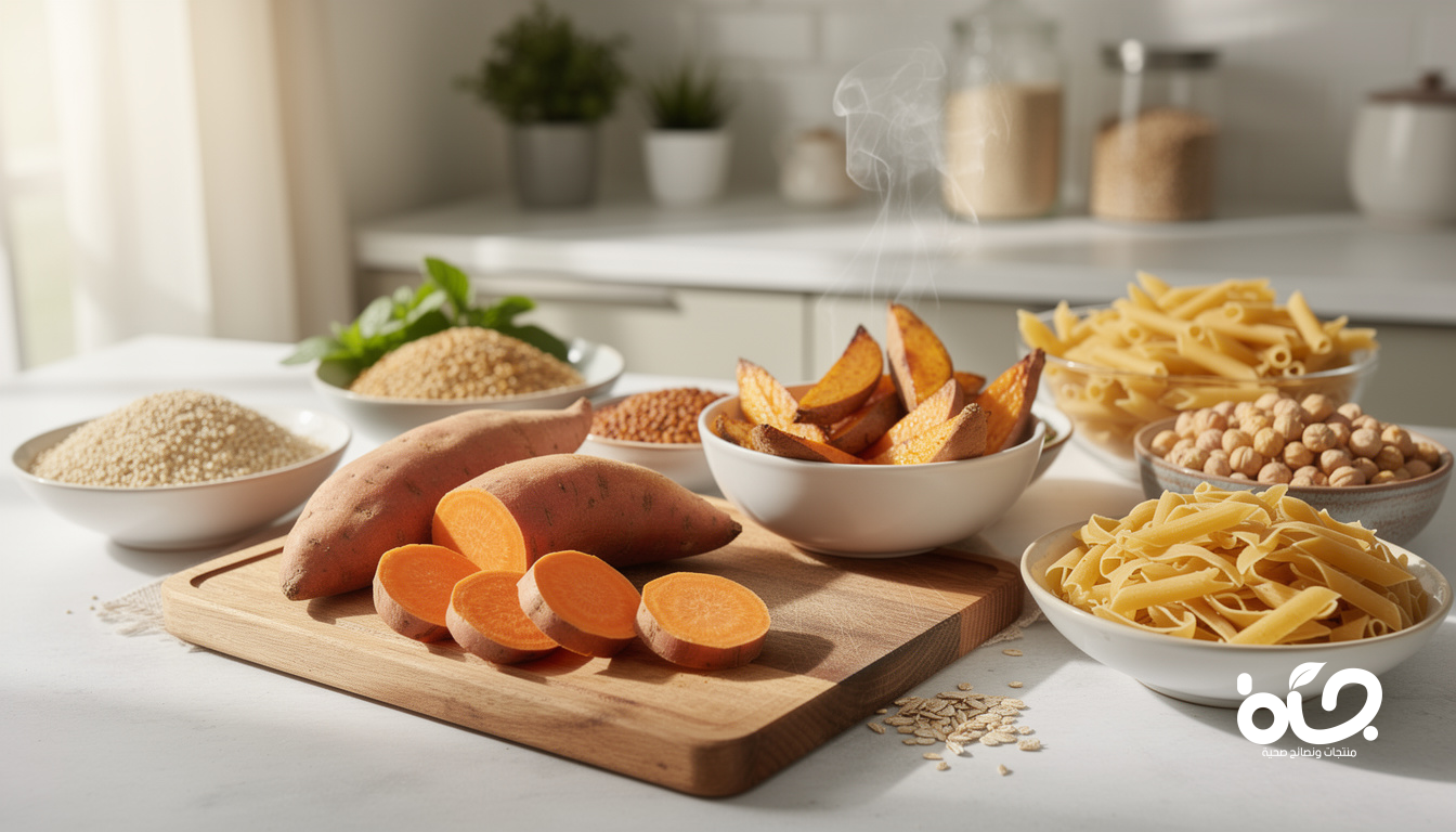 بدائل النشويات عديدة ومن أهمها البطاطس الحلوة!