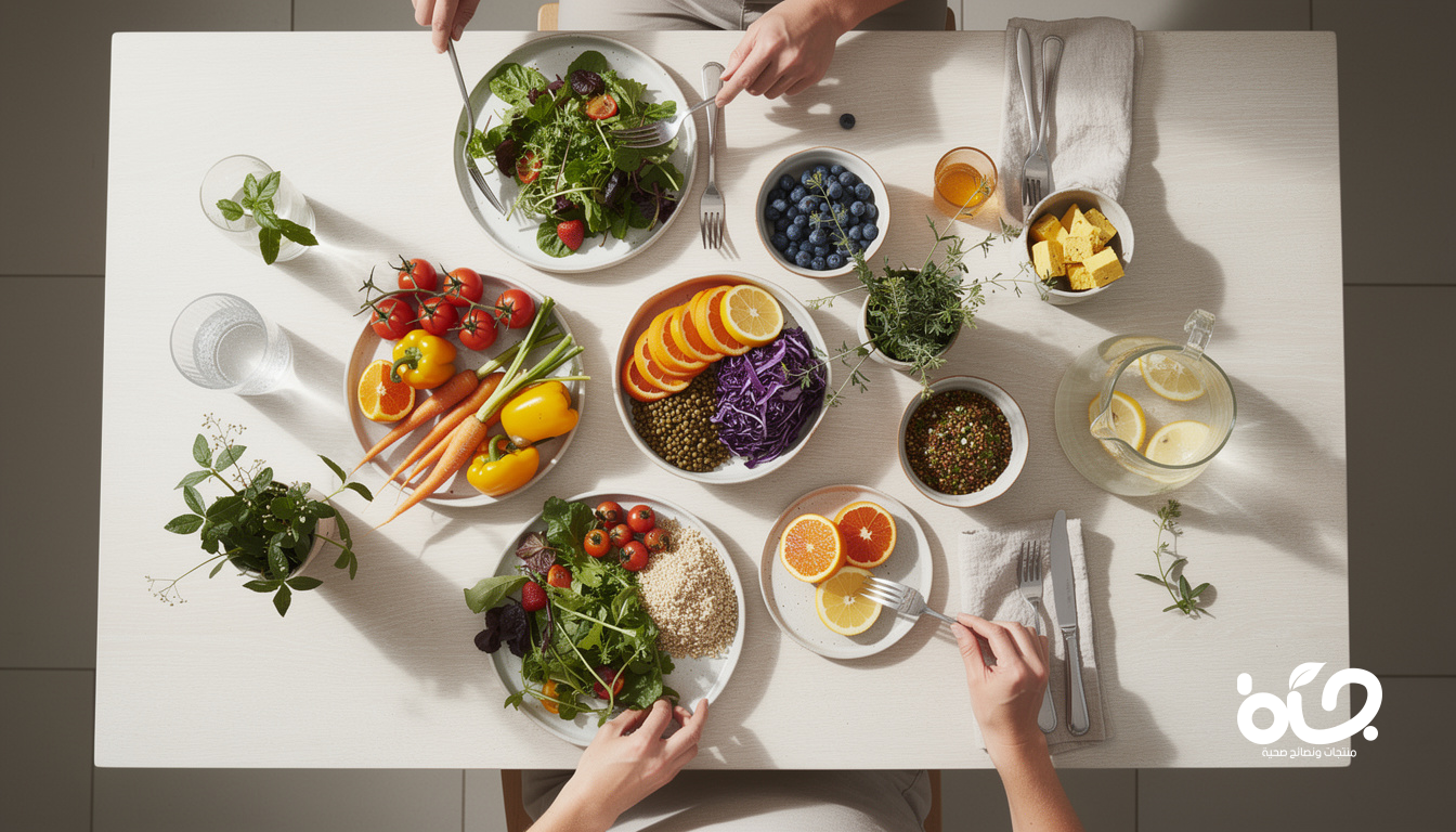 الأطباق الملونة ليست مجرد متعة للعين بل وسيلة رائعة لتغذية الجسم!