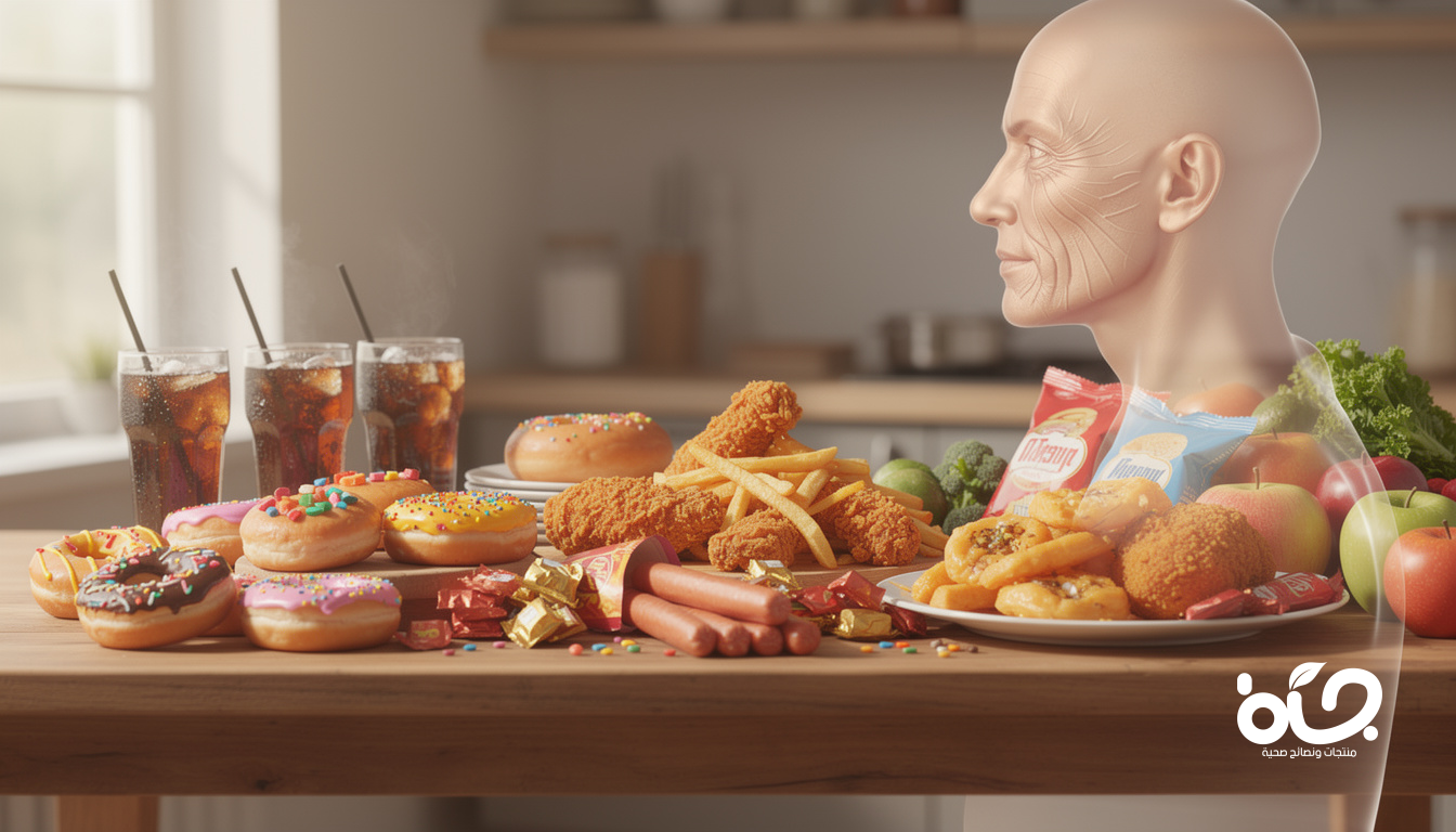 ما هي الأغذية التي تساهم في تسريع الشيخوخة؟