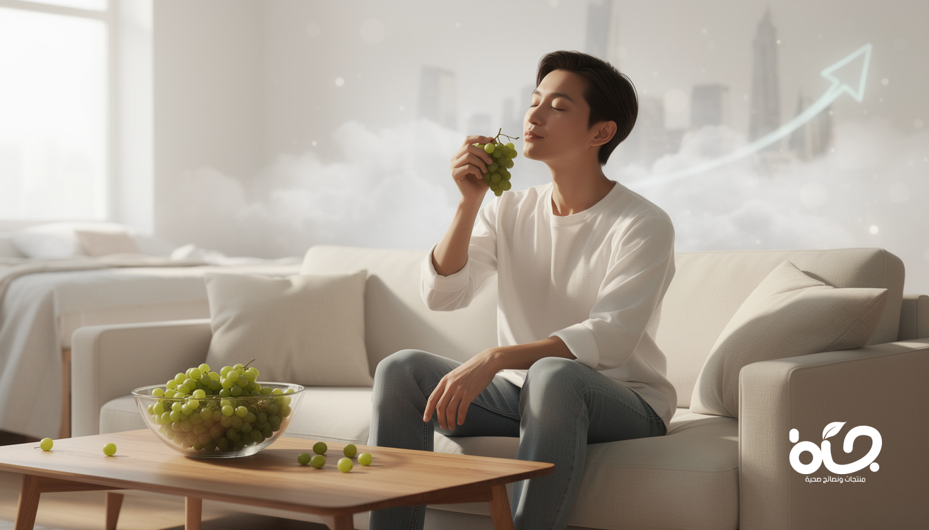 أكل العنب الأخضر في المنام: الرخاء والاستقرار وتحقيق الأهداف!