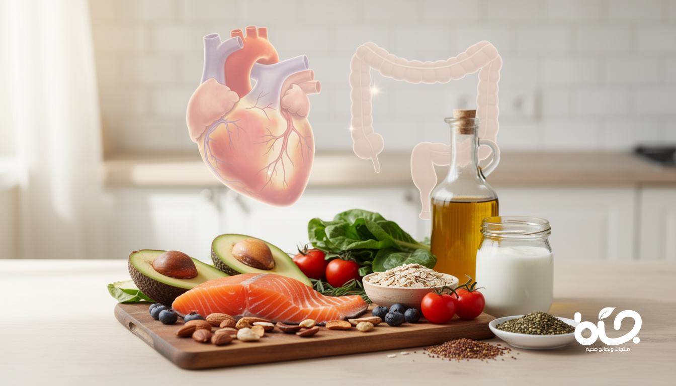 أطعمة لا غنى عنها لصحة قلب قوية وأمعاء سليمة