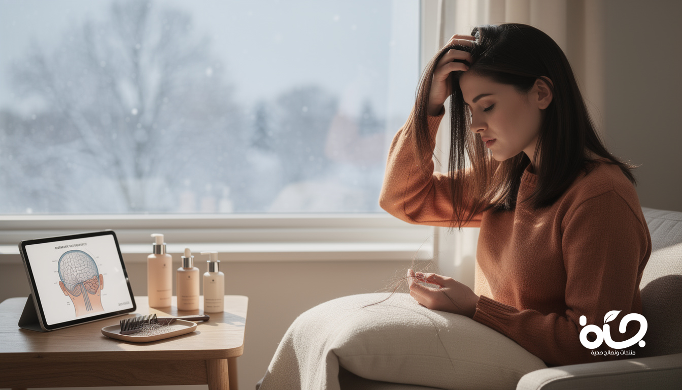 أسباب تزايد تساقط الشعر في الشتاء وطرق العلاج