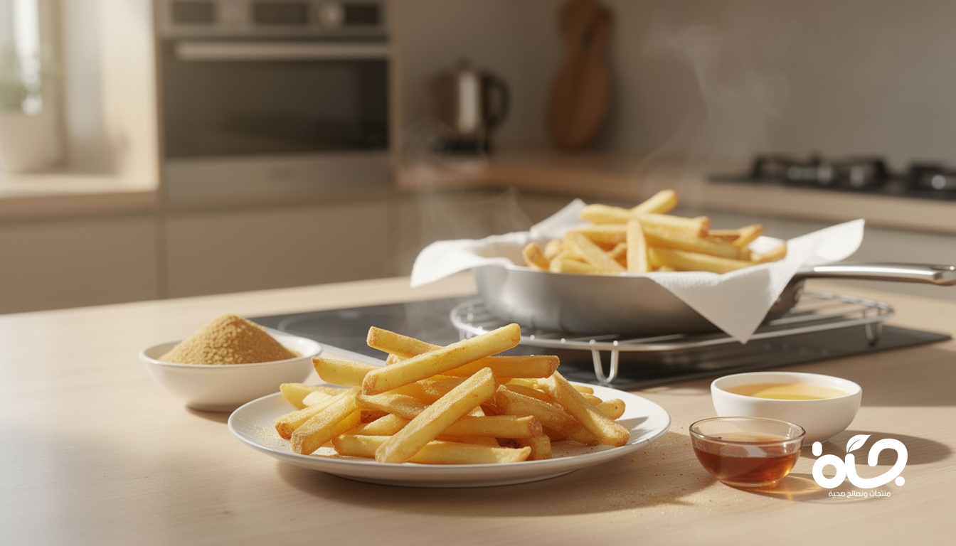 السر في هذا المكون: إليكم طريقة تحضير البطاطس المقلية الجافة والمقرمشة