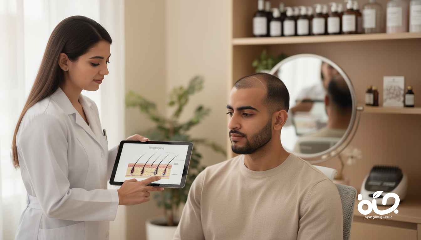 تساقط الشعر: الأسباب الشائعة وطرق العلاج الفعالة