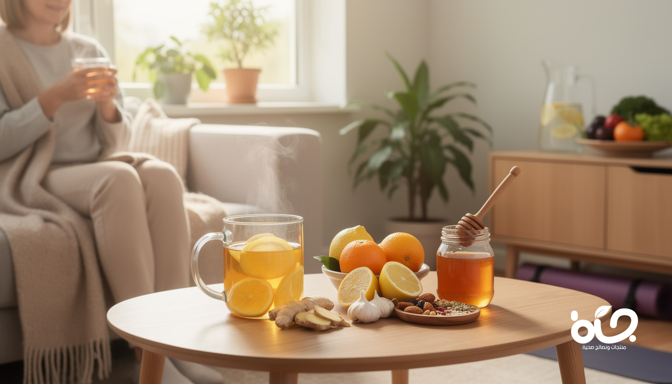كيف أقوي مناعتي في المنزل بطرق طبيعية؟