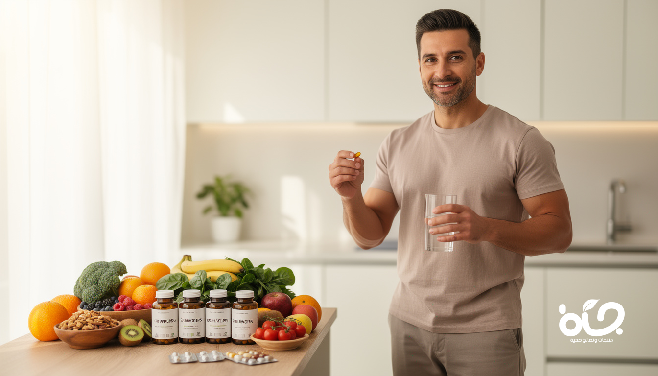 أفضل فيتامينات للرجال لصحة أفضل
