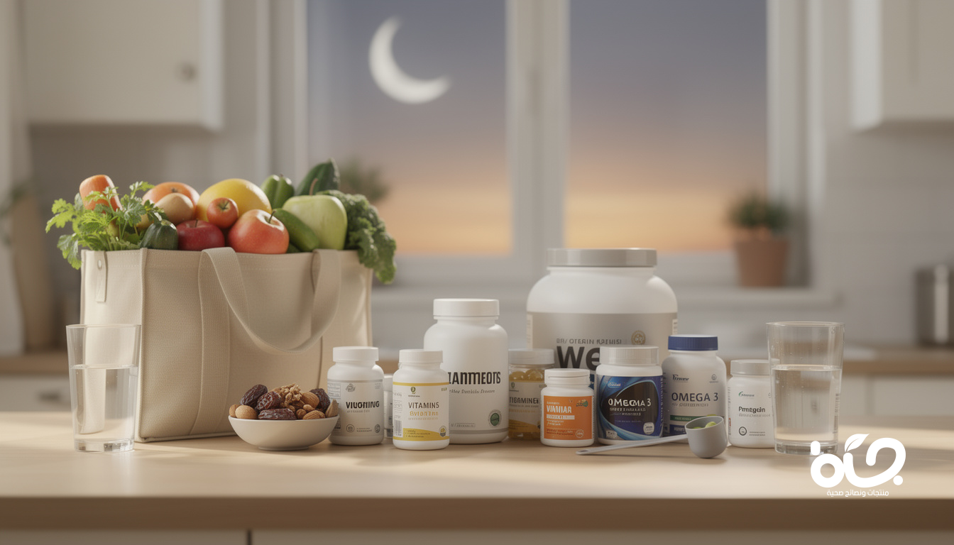 قائمة مشترياتك من المكملات قبل حلول الشهر الفضيل: نصائح خبراء التغذية