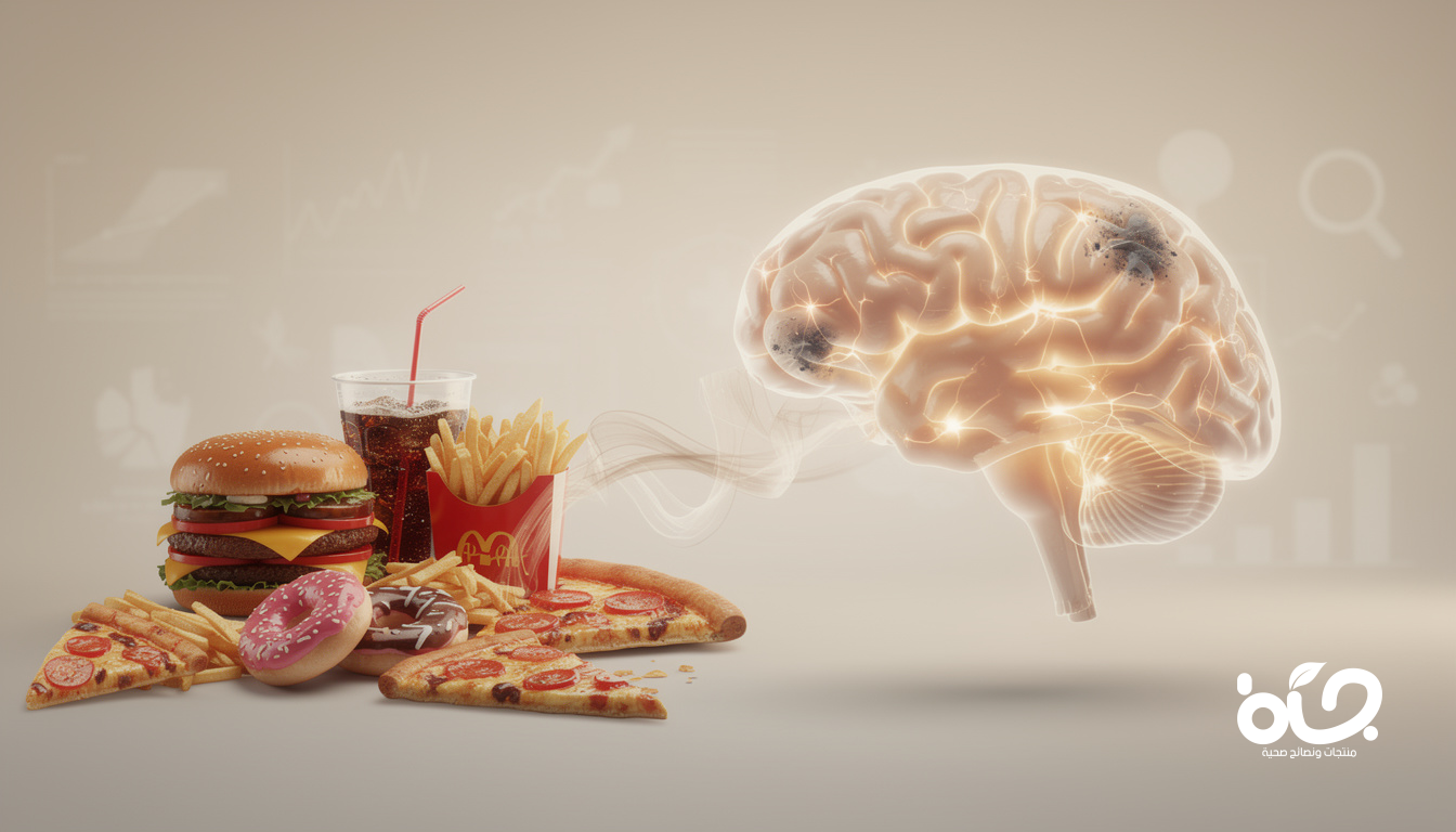 أبحاث جديدة: أضرار طويلة الأمد تلحق بالدماغ نتيجة النظام الغذائي الأمريكي