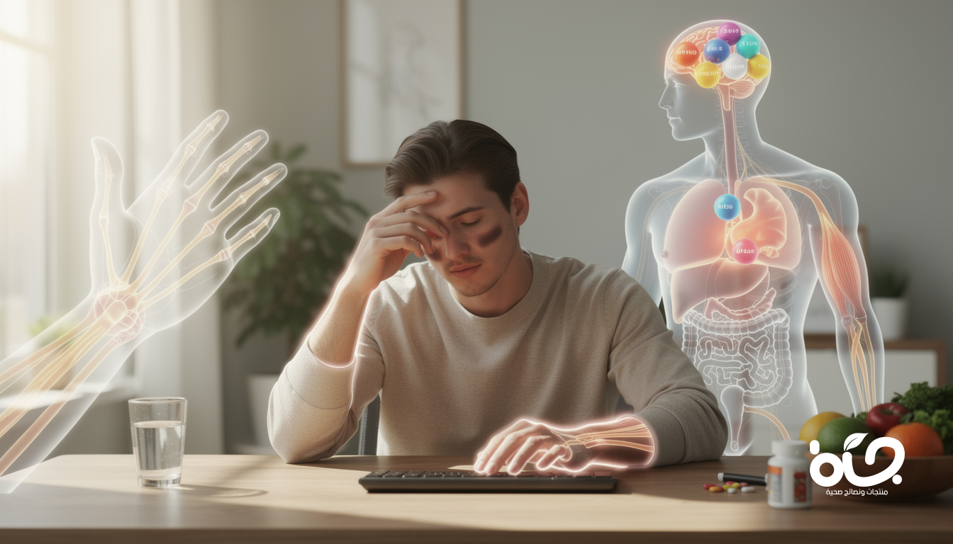 نقص فيتامينات خفي.. قد يفسر التعب والتنميل وقلة التركيز